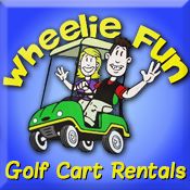 Wheelie Fun Golf Cart Rentals Logo