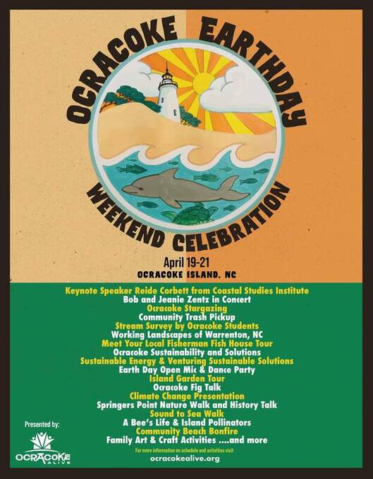 Ocracoke Earth Day Festival Weekend 2024 Poster